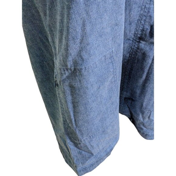 Vintage Tilley Endurables Tank Dress Womens M Denim Blue Y2K Tencel Blend Canada - Picture 6 of 8